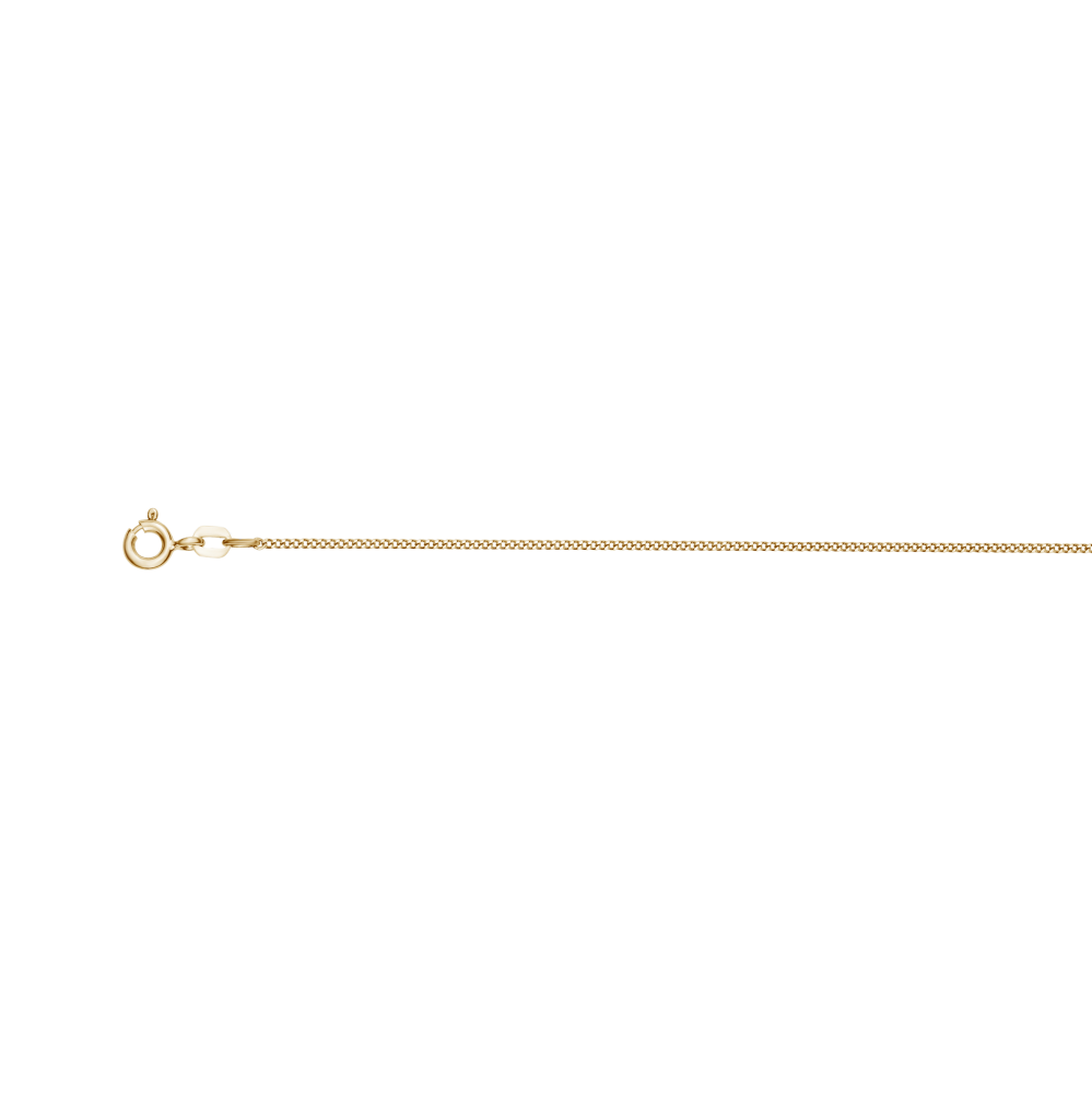 1.3mm Solid Curb Link Chain