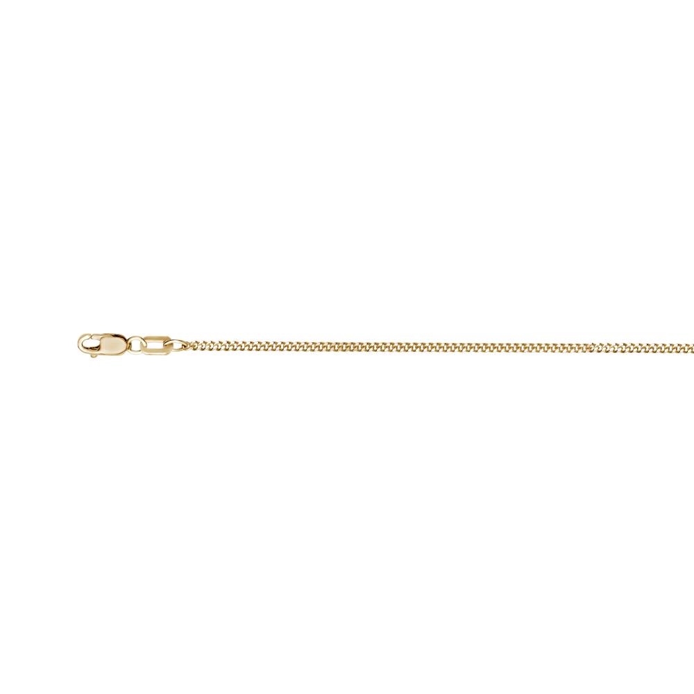 1.65mm Solid Curb Link Chain