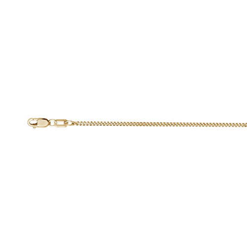 2.2mm Solid Curb Link Chain
