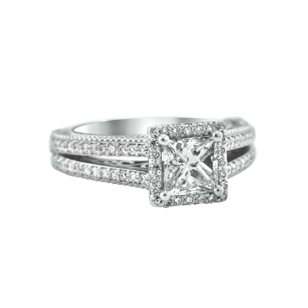 Princess Cut Engagement Ring