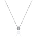 Lab-Grown Diamond Solitaire Necklace