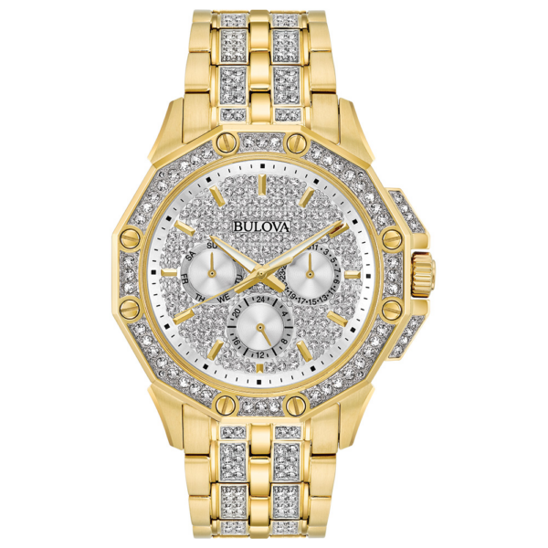 Men's Gold-Tone Stainless Steel Watch