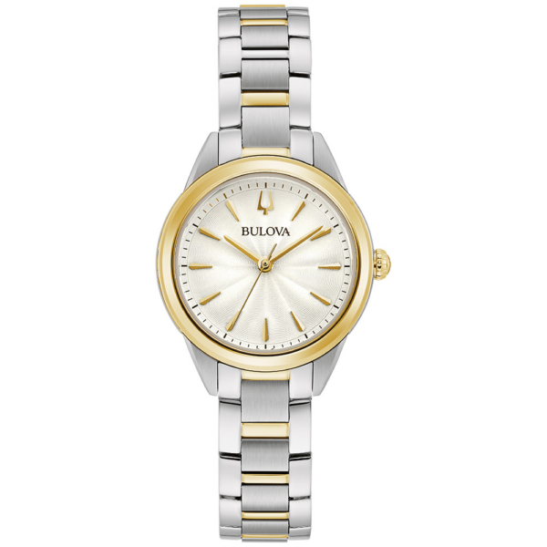 Two-Tone Stainless Steel Women's Bulova Watch