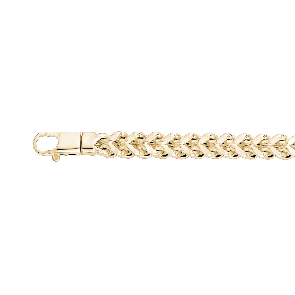 7mm Franco Link Chain - H Williams Jewellery