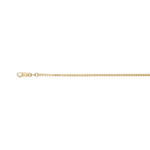 Gold Solid Box Link Chain
