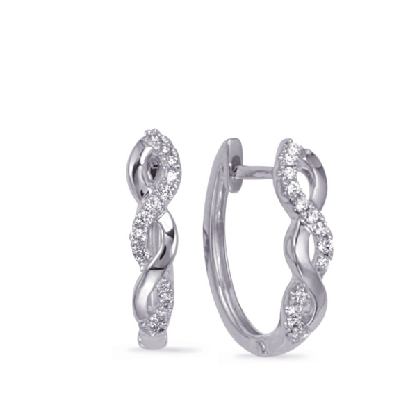 Micro Prong Set Diamond Earrings