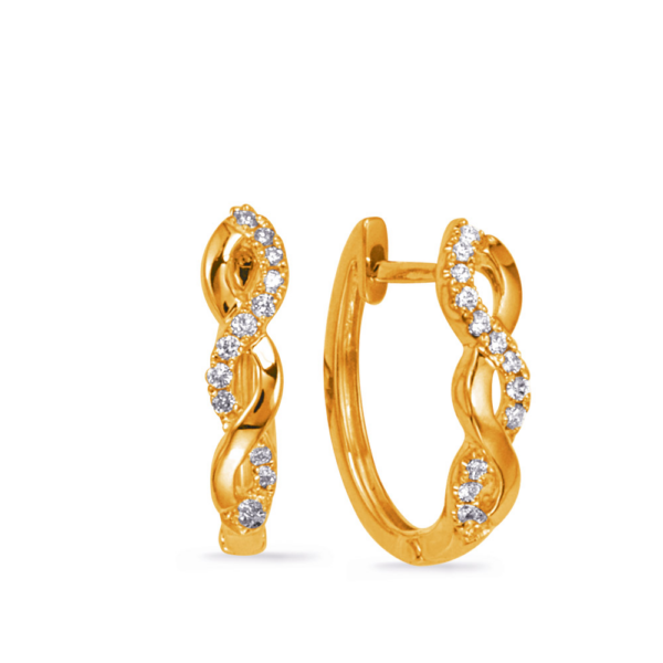 Micro Prong Set Diamond Earrings