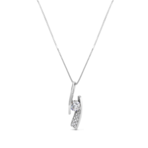 White Gold Canadian Diamond Necklace