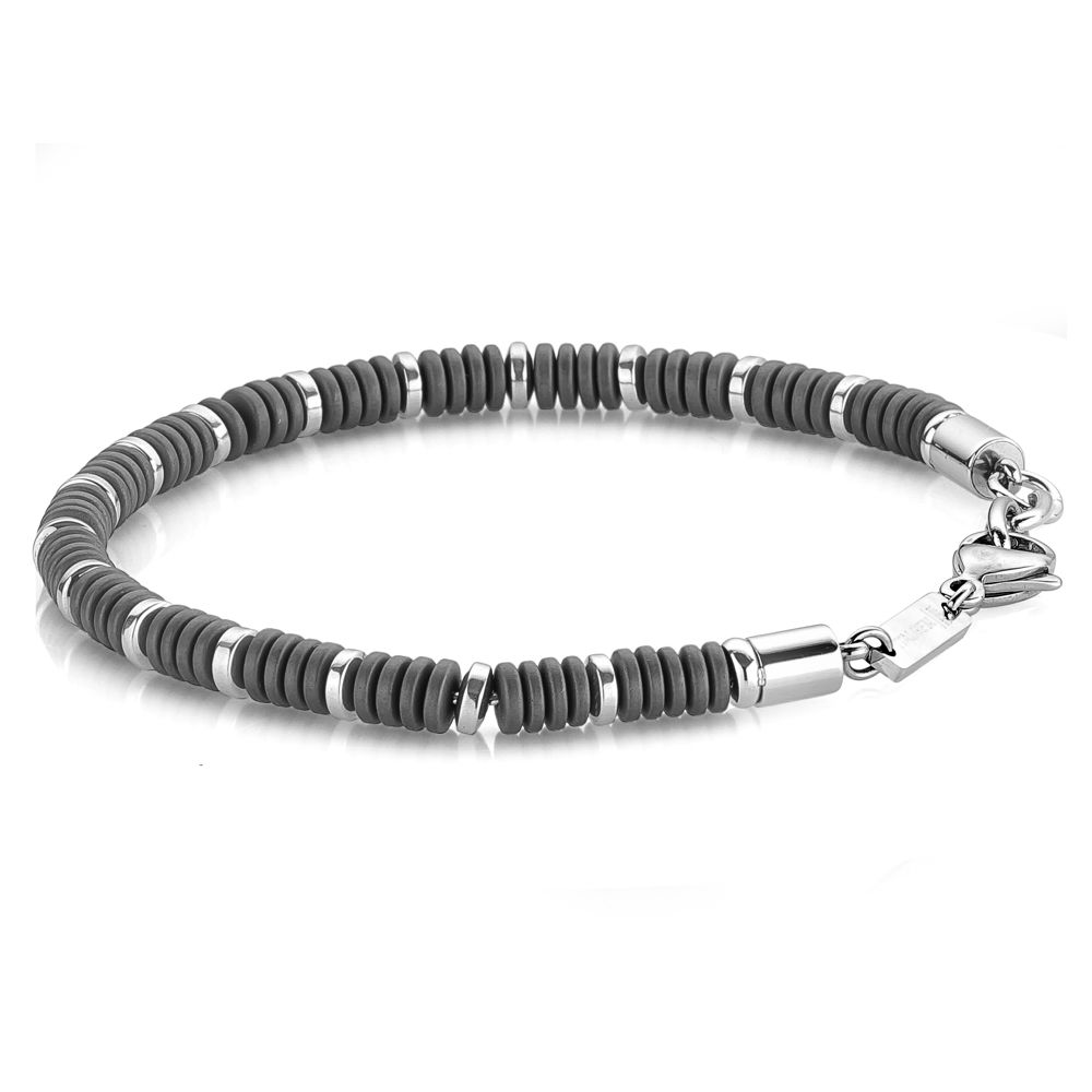 Hematite and Steel Bracelet H Williams Jewellery