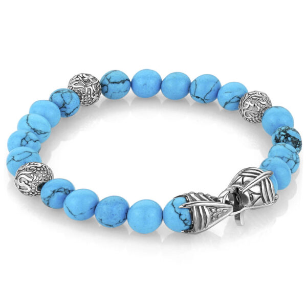 Italgem Blue Stainless Steel Bracelet