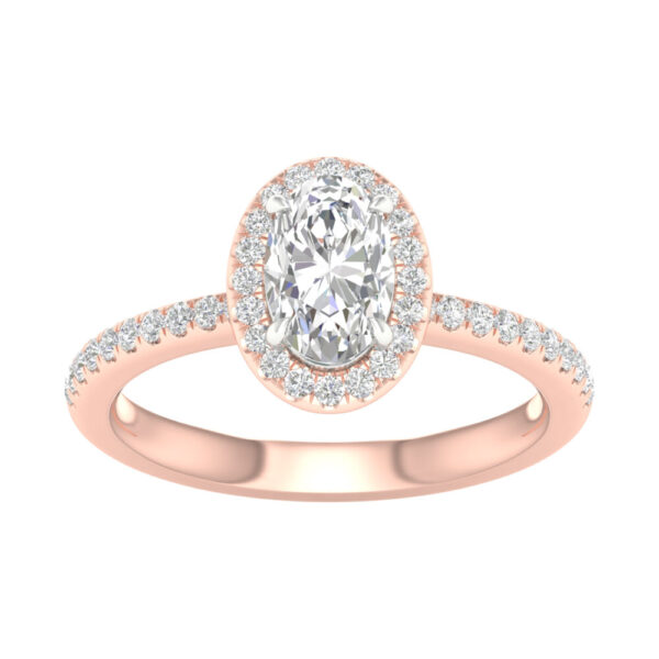 Lab-Grown Diamond Engagement Ring