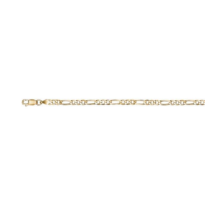 Hollow Gold Figaro Chain
