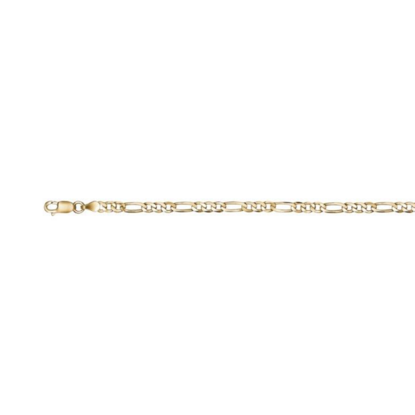 Hollow Gold Figaro Chain