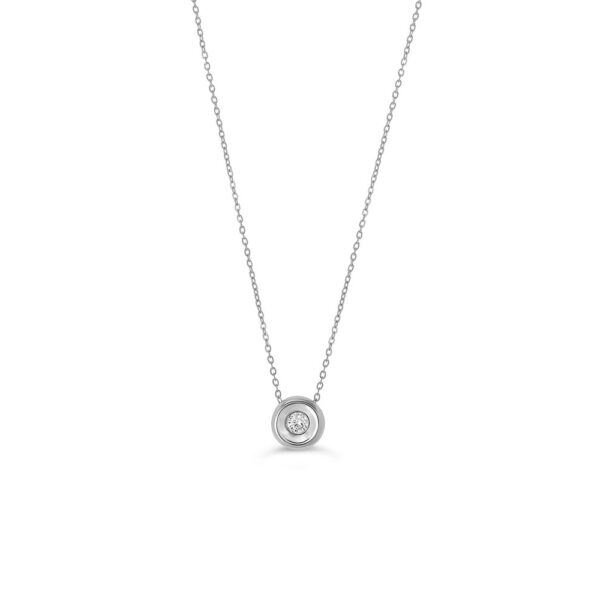 Diamond Solitaire Necklace