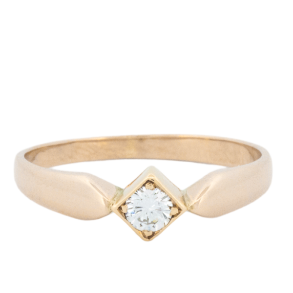 Diamond Solitaire Ring