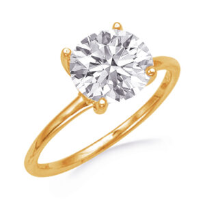 Lab-Grown Brilliant Diamond Engagement Ring