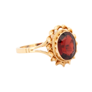 Garnet Cocktail Ring