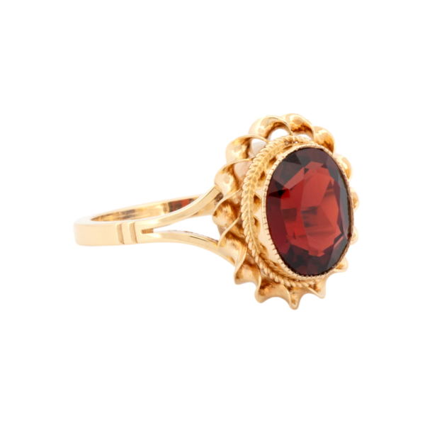 Garnet Cocktail Ring