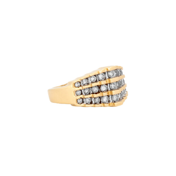 Diamond Staircase Ring