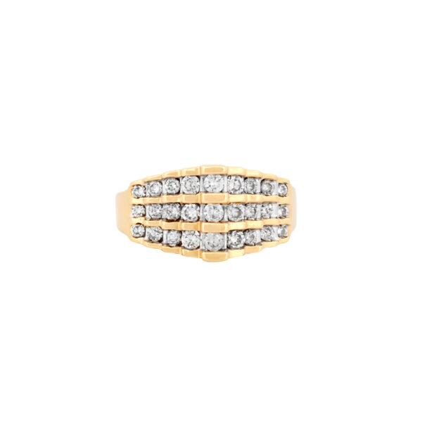 Diamond Staircase Ring