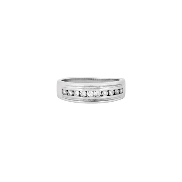 White Gold Diamond Band