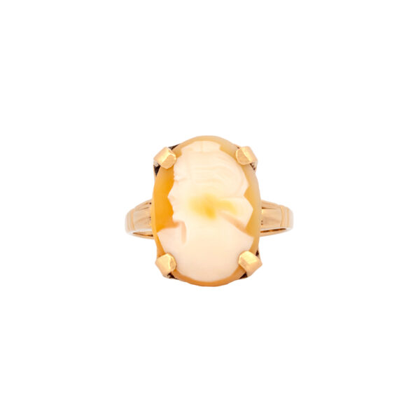 Gold Cameo Ring