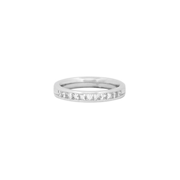 Princess Cut Diamond Band