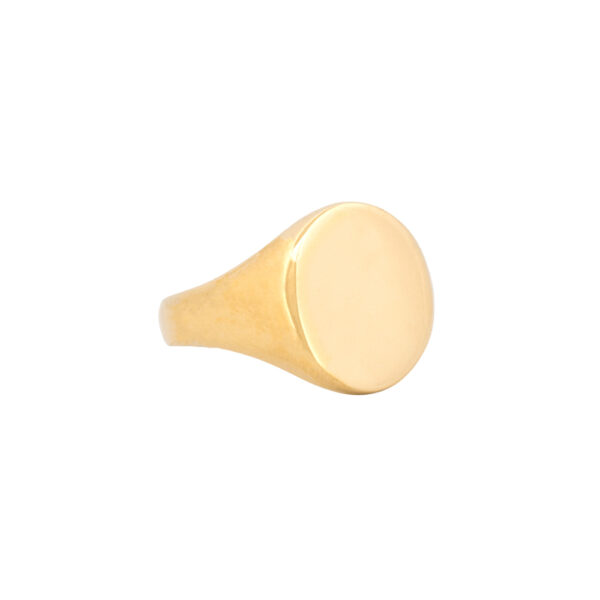 Yellow Gold Signet Ring