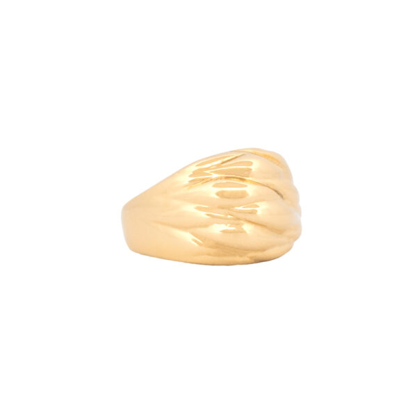 Yellow Gold Dome Ring