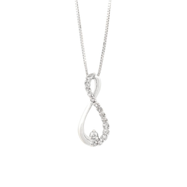 White Gold Diamond Necklace