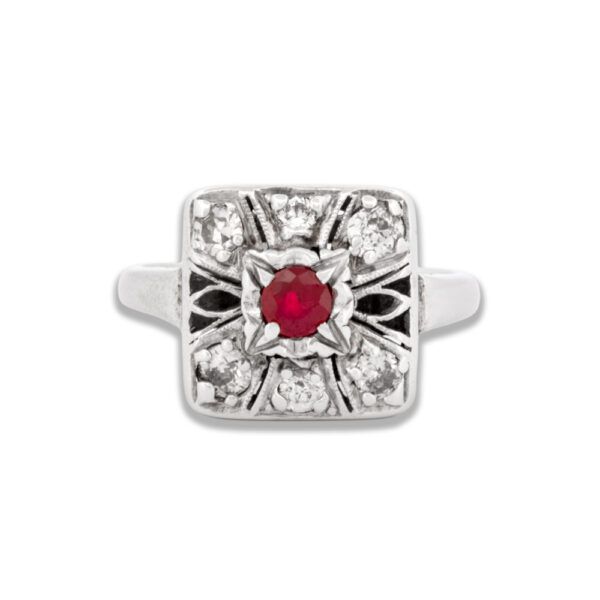 Ruby & Diamond Ring