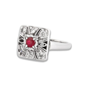 Ruby & Diamond Ring