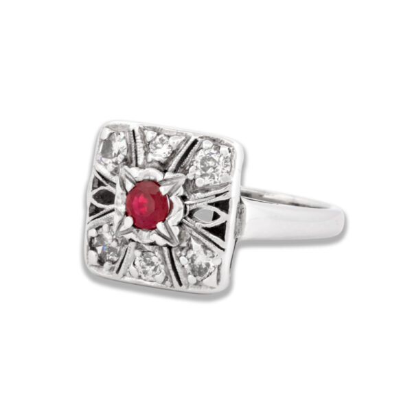 Ruby & Diamond Ring