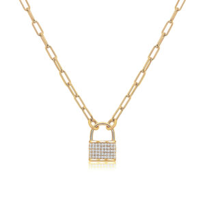 Sterling & Cubic Zirconia Necklace