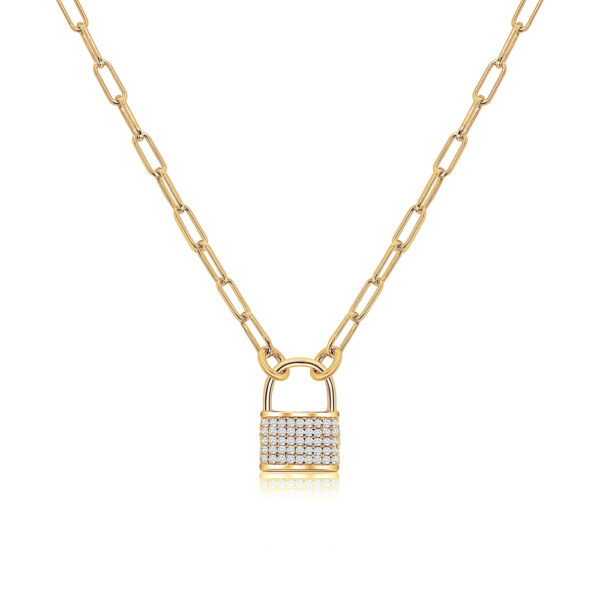 Sterling & Cubic Zirconia Necklace