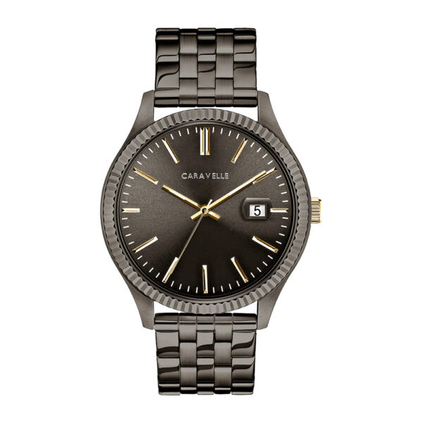 Caravelle by Bulova Gunmetal Watch