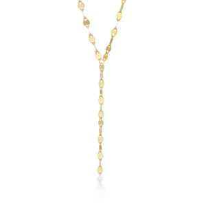 Gold Lariat Necklace