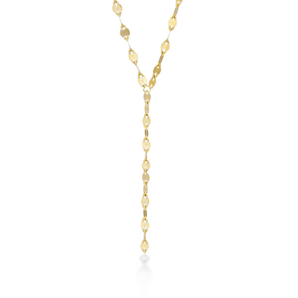 Gold Lariat Necklace