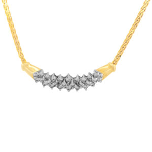 Chunky Diamond Collar Necklace