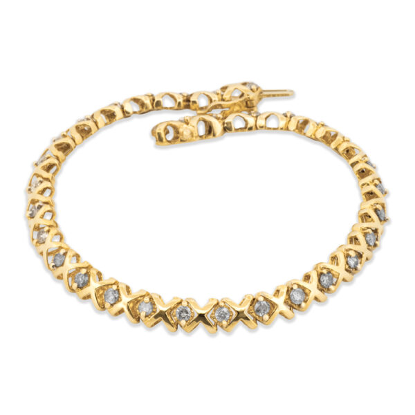 1.70ctw Diamond Tennis Bracelet