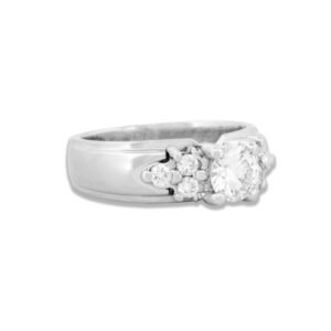 Brilliant Cut Diamond Engagement Ring