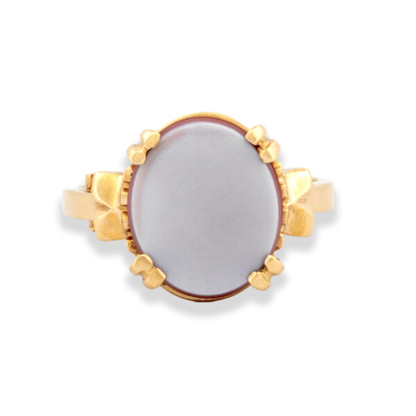 Vintage 10k Gold Sardonyx Ring