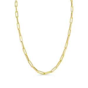 10k Gold Paperclip Chain