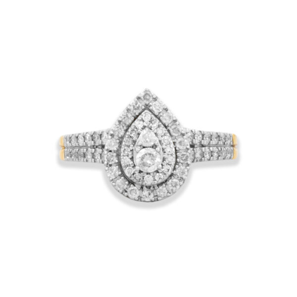 1/2 ctw Diamond Cluster Ring