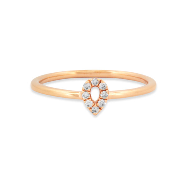 Rose Gold Diamond Ring