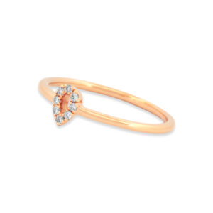 Rose Gold Diamond Ring