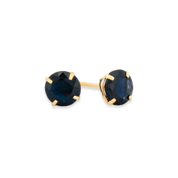 14k Gemstone Stud Earrings