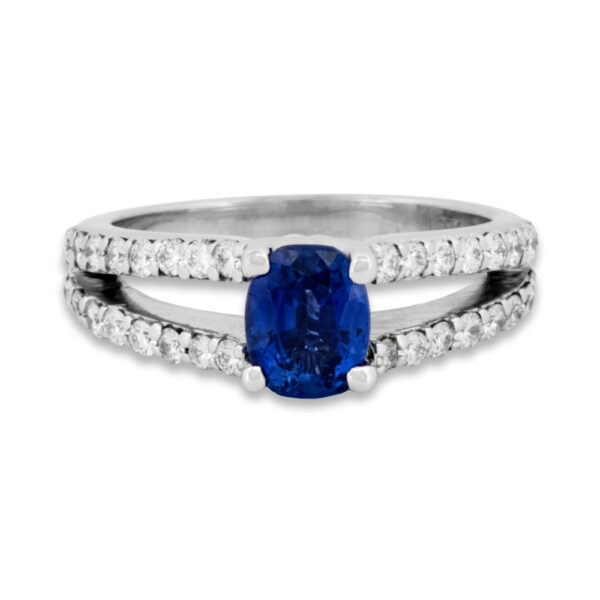 Diamond & Sapphire Ring