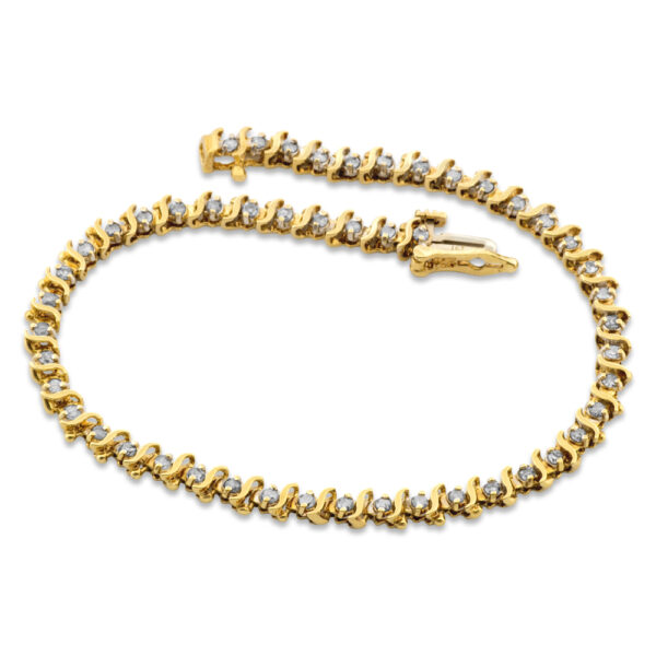 Gold & Diamond Bracelet