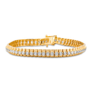 14k Gold CZ Tennis Bracelet